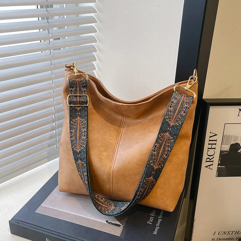 Ruime bucket bag voor elke dag
