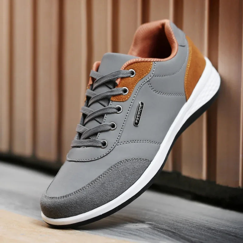 Nova Leerlook Casual sneakers