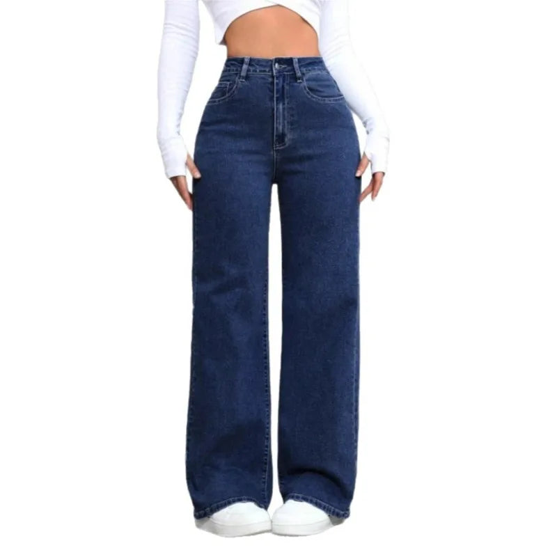 Jeans met Hoge Taille
