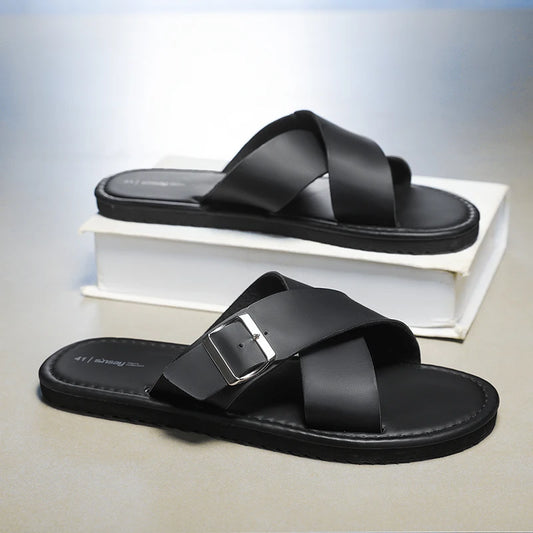 Lichtgewicht heren slippers voor zomer en strand