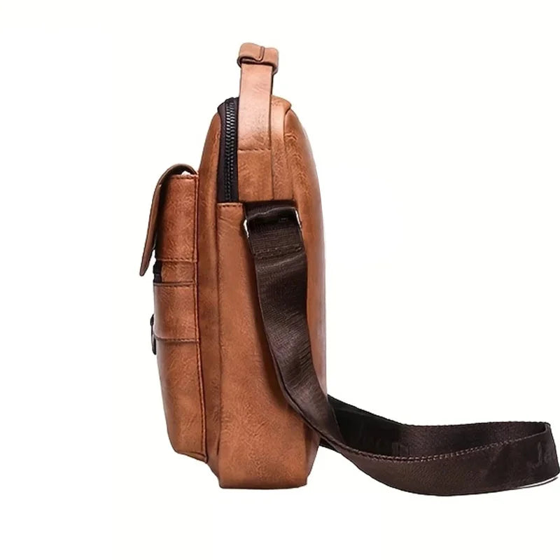 Minimalistische unisex schoudertas