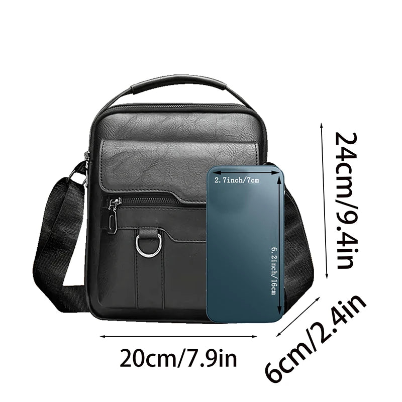 Minimalistische unisex schoudertas
