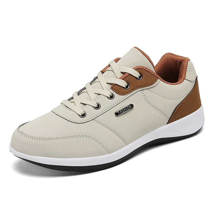 Nova Leerlook Casual sneakers