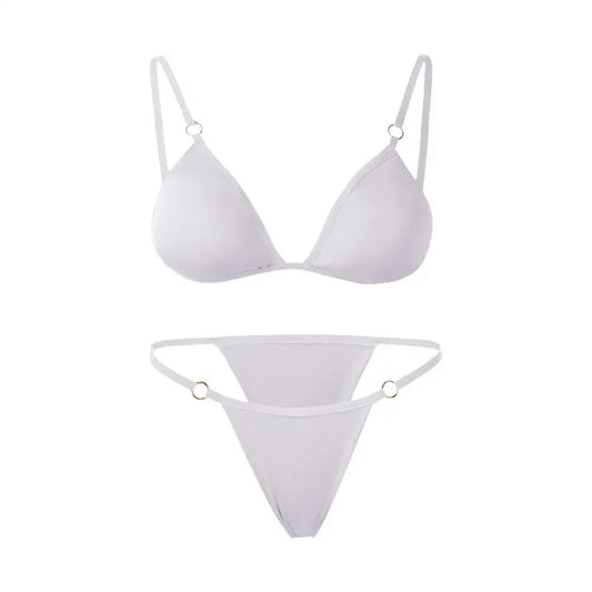 Bikini set met metalen details