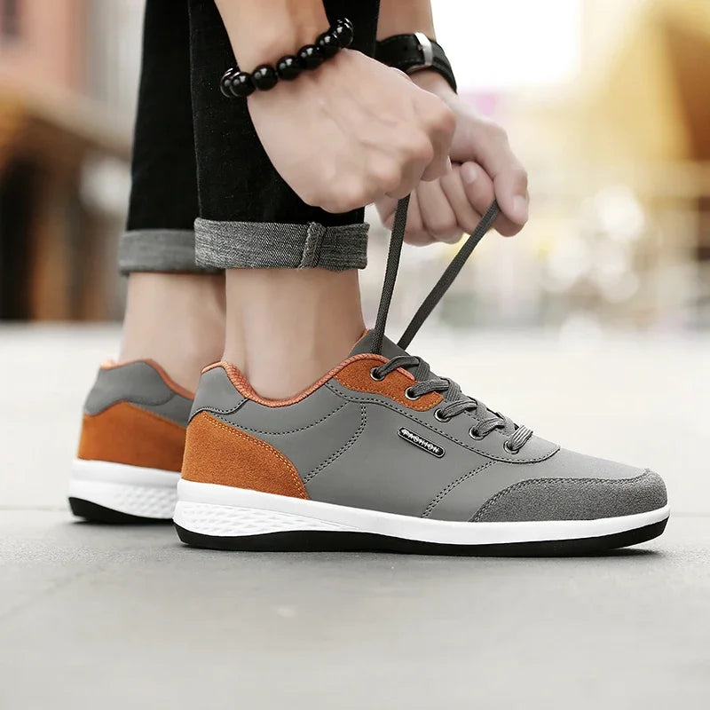 Nova Leerlook Casual sneakers