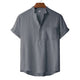 Bram Linnen Henley shirt