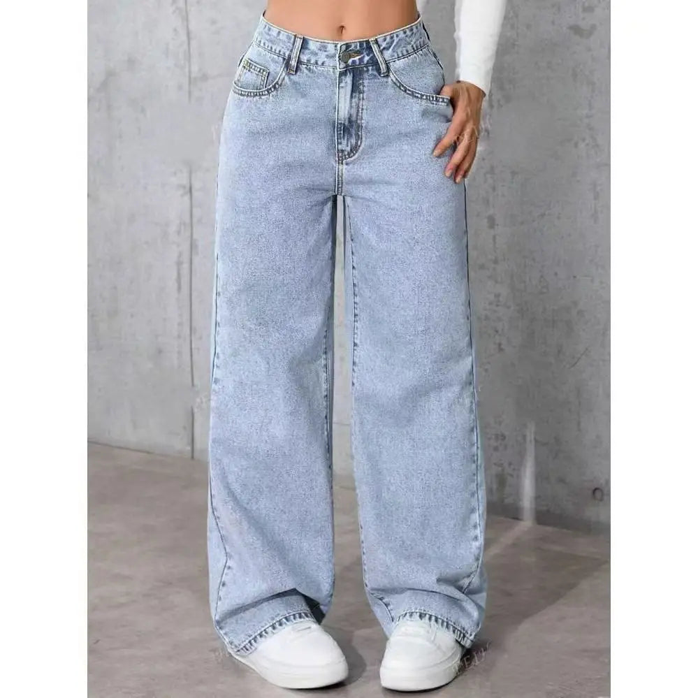 Jeans met Hoge Taille