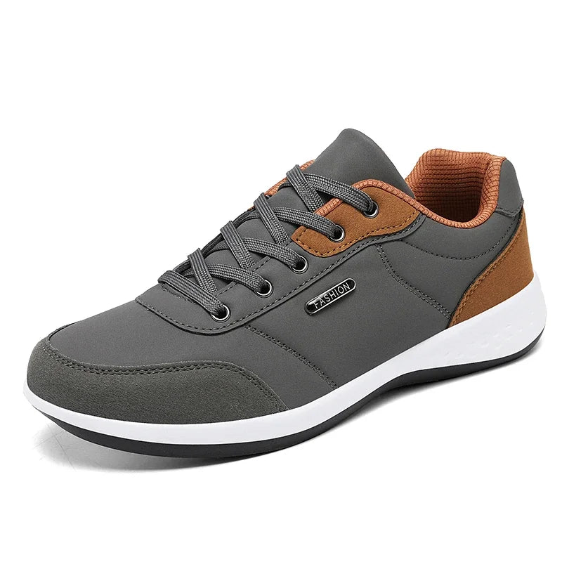 Nova Leerlook Casual sneakers