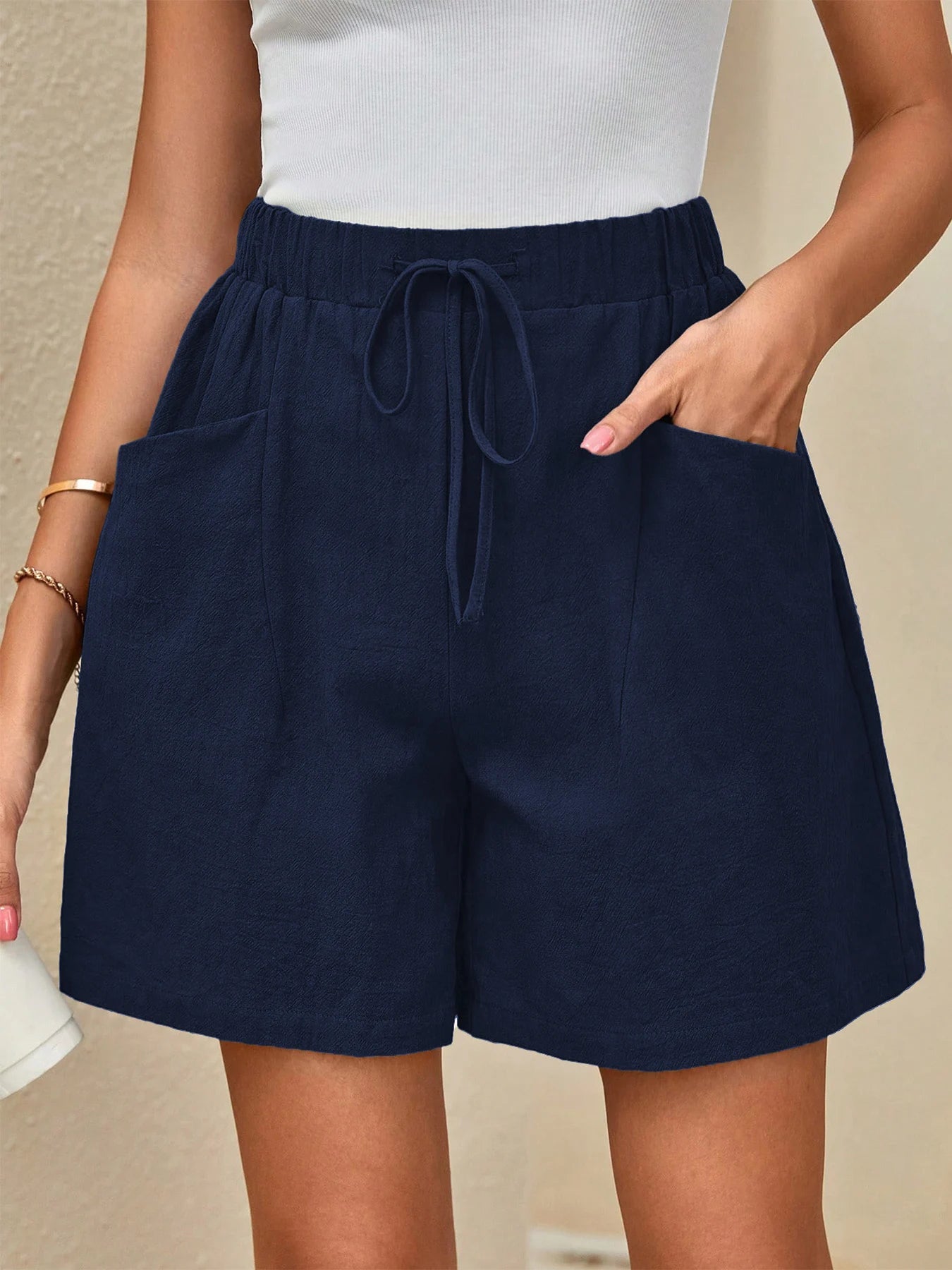 Novi Linnen Shorts