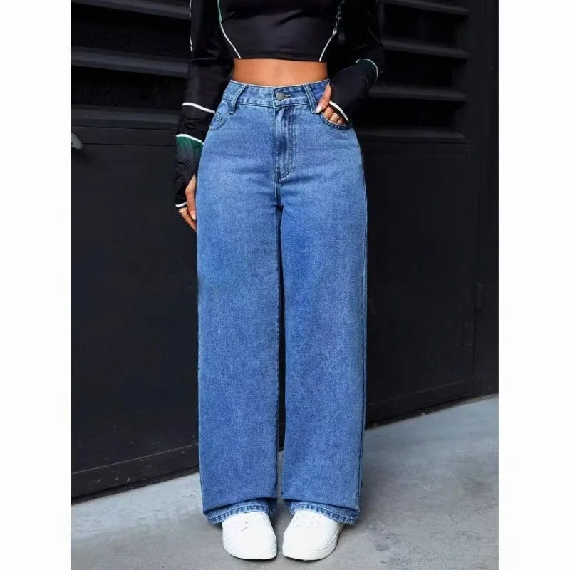 Jeans met Hoge Taille