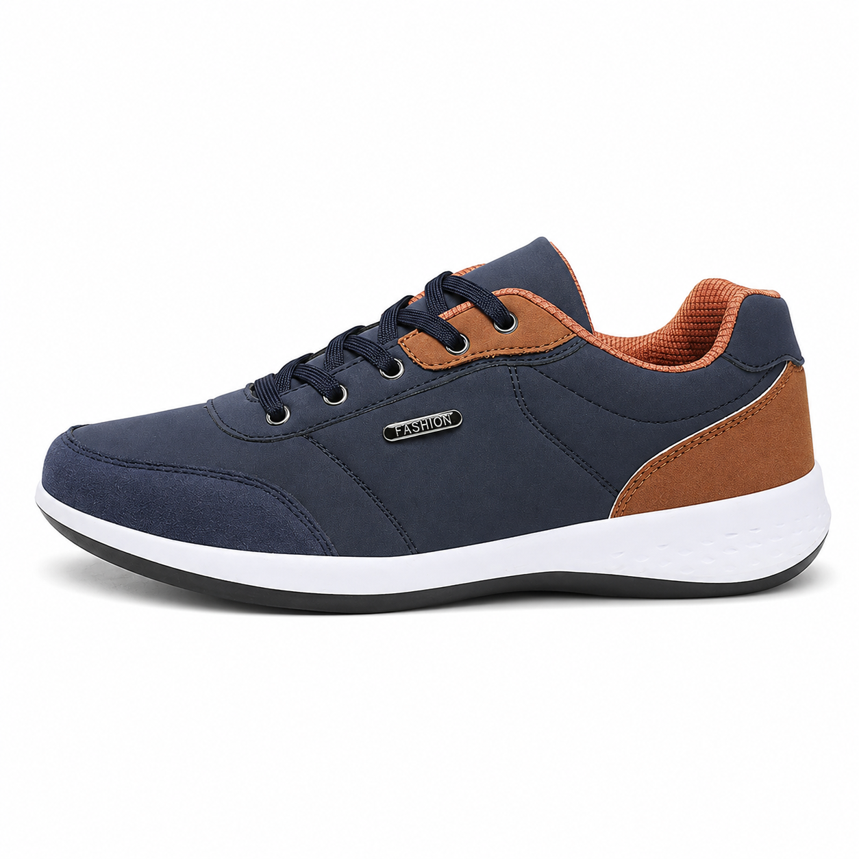Nova Leerlook Casual Sneakers