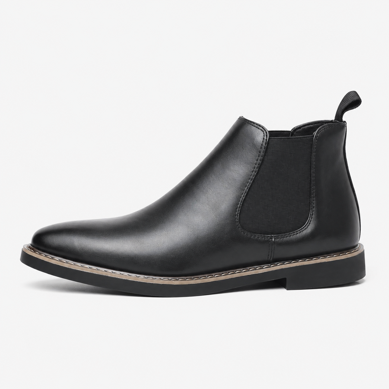 Mats Leren Chelsea Boots