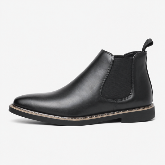 Mats Leren Chelsea Boots