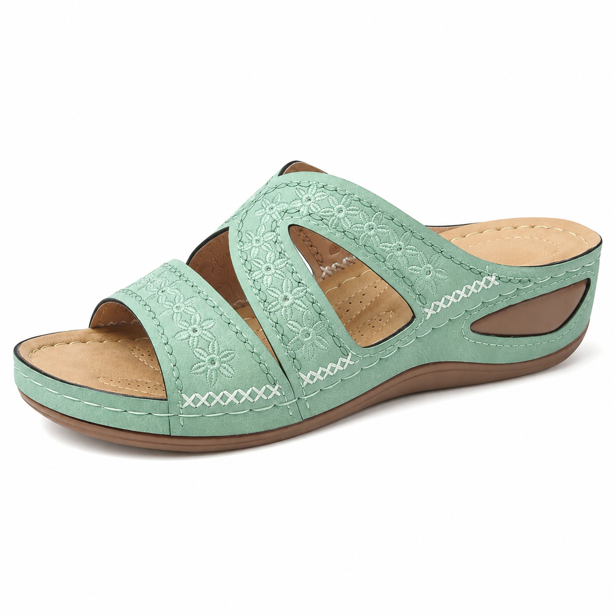 Mara Leerlook Sandalen