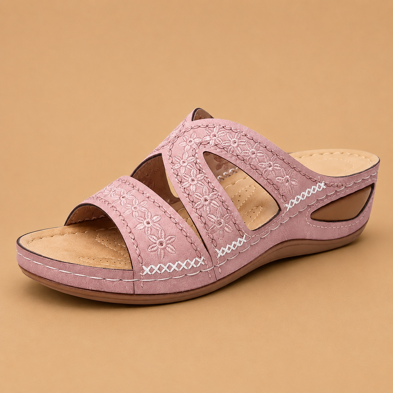 Mara Leerlook Sandalen