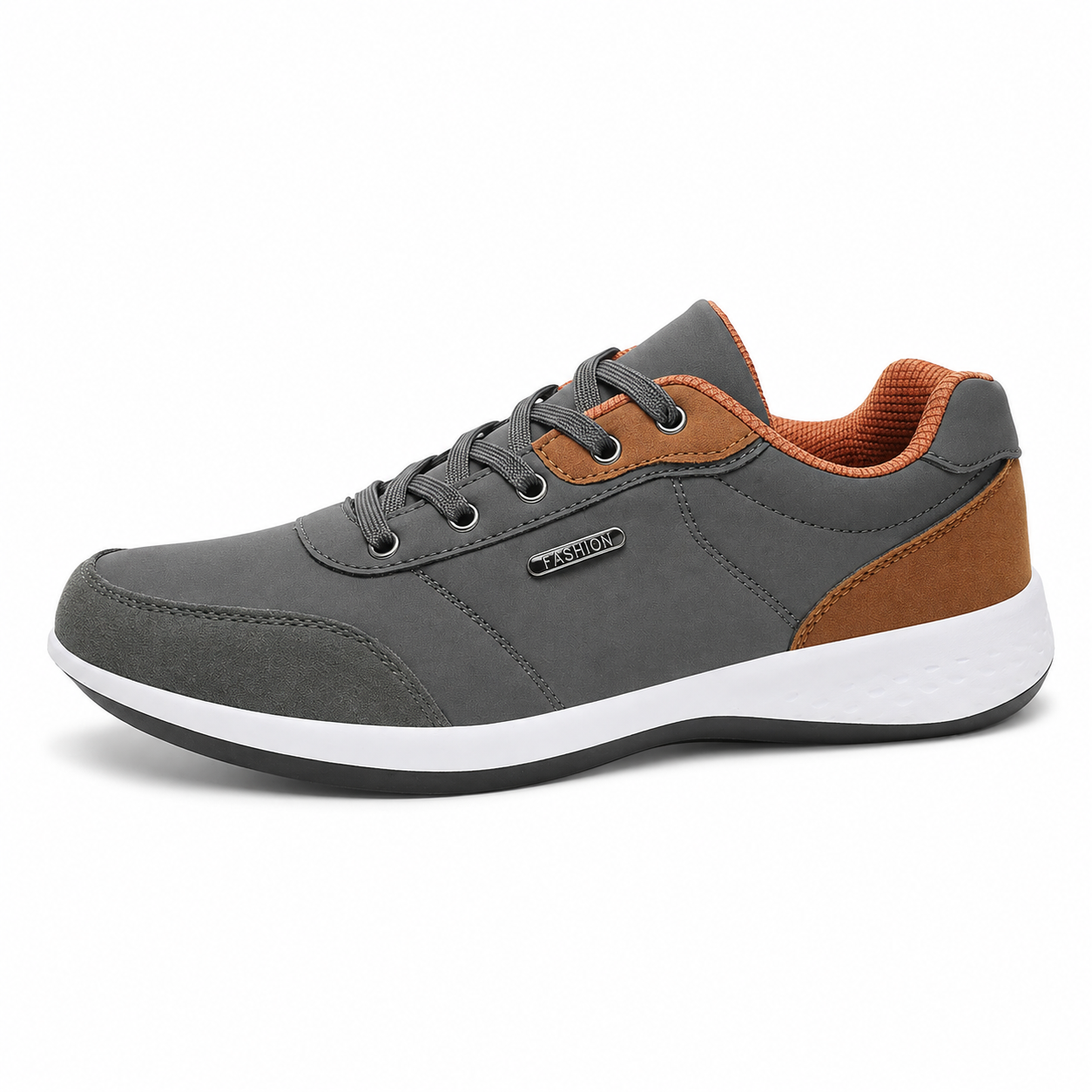 Nova Leerlook Casual Sneakers